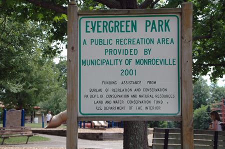 Evergreen Park Entrance